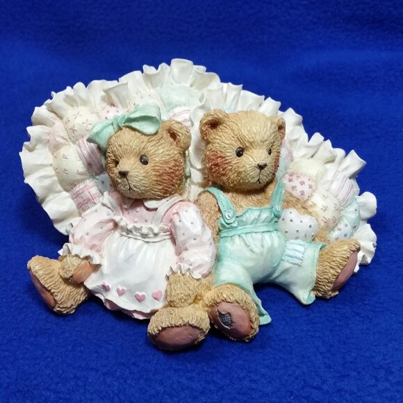 Cherished Teddies Michelle & Michael Friendship Is A Cozy Feeling 910775 - Picture 2 of 10